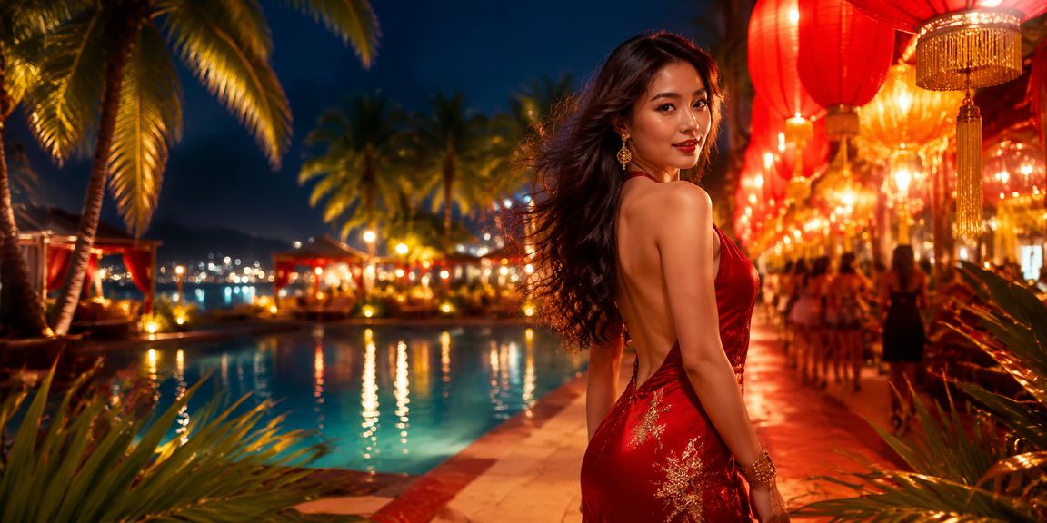 Không khí giải trí sôi động tại Nha Trang về đêm, biểu tượng cho trải nghiệm casino và cá cược trực tuyến tại 976