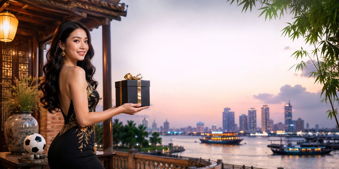 Toàn cảnh không gian cá cược casino sôi động mang phong cách Việt Nam hiện đại